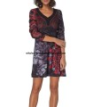 Dress tunic floral ethnic winter 101 idées 311IN